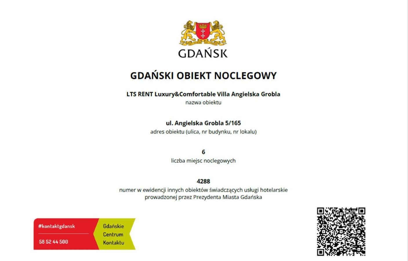 Apartment Lts Rent Luxury & Comfortable Angielska Grobla Gdansk